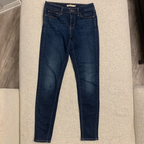 Levi’s 710 Super Skinny (Dark Wash) - Picture 5 of 5